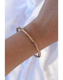 316L Steel Gold Color Bone Model Bracelet