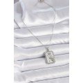 316L Steel Silver Color Chain Aries Zircon Stone Women s Necklace