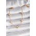 316L Steel Gold Color White Baby Boy Clover Model Women's Bracelet