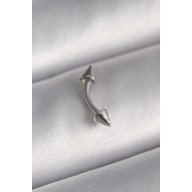 316L Steel Silver Color Nail Model Piercing