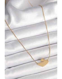 316L Steel Gold Color Chain Swan Model Women's Necklace