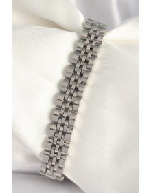 316L Steel Silver Color Chain Model Men's Bracelet