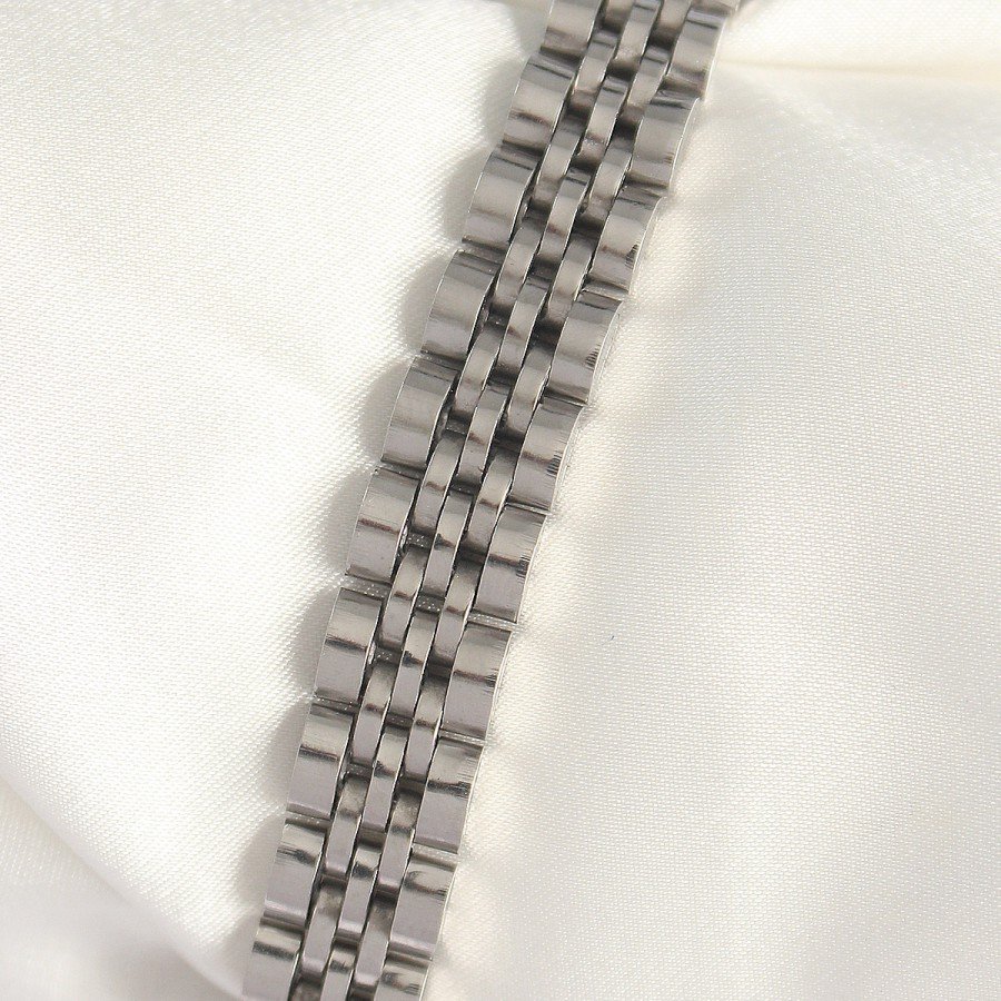 316L Steel Silver Color Chain Model Men s Bracelet