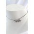 316L Steel Silver Color Silvery Butterfly Model Women's Anklet
