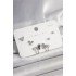 925 Sterling Silver Stud Brass Silver Color Zircon Stone Butterfly Model Women's Earring Set