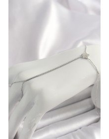 Brass Silver Color Waterway Zircon Stone Star Model Woman Shahmaran
