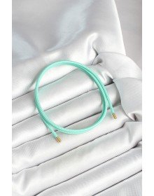 Magnetic Turquoise Color Spiral Women's Bracelet