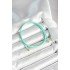 Magnetic Turquoise Color Spiral Women's Bracelet