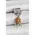 316L Steel Pendant Sunflower Model Silver Color Nomination Charm