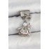 316L Steel Pendant Pearl Detailed Oyster Model Silver Color Nomination Charm