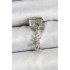 316L Steel Dangle Zircon Stone Starfish And Oyster Model Silver Color Nomination Charm