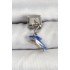 316L Steel Pendant Shark Model Silver Color Nomination Charm