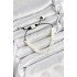 White Juju Women's Bracelet with Brass Lift