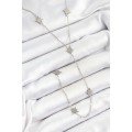 316L Steel Pole Star Figured Y Model Silver Color Women s Necklace