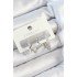 Brass Zircon Stone Star and Ring Model Silver Color 3-Piece Women's Earring Set