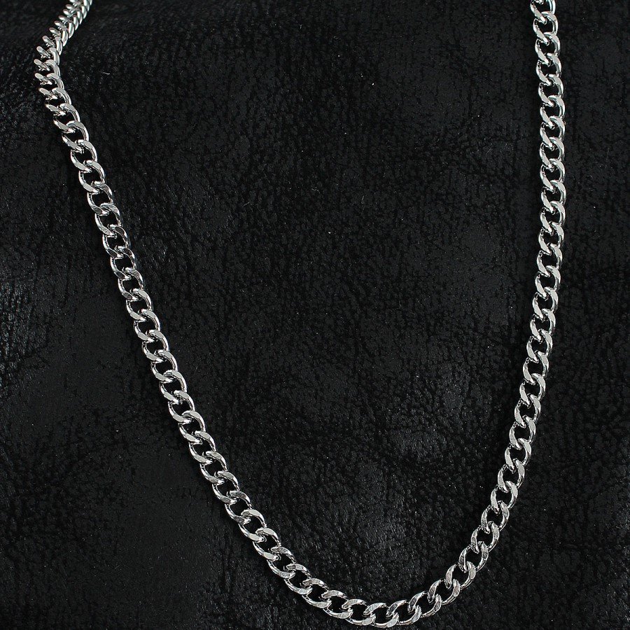 316L Steel Classic Chain Model Silver Color Men s Necklace