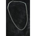 316L Steel Classic Oval Chain Model Silver Color Men s Necklace