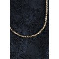 316L Steel Knitted Chain Model Gold Color Men s Necklace