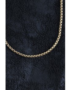316L Steel Knitted Chain Model Gold Color Men's Necklace 316L Steel Knitted Chain Model Gold Color Men's Necklace