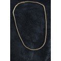 316L Steel Knitted Chain Model Gold Color Men s Necklace