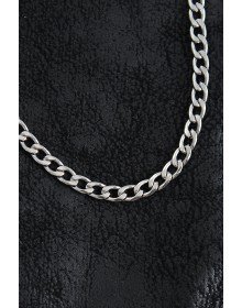 316L Steel Thick Classic Chain Model Silver Color Men's Necklace