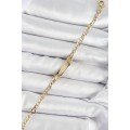 Brass Rectangular Model Gold Color Xuping Baby Tag