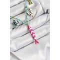 Pink Fish Figure Model Blue Thread Women s Necklace with Ceramic Motif Pink Fish Figure Model Blue Thread Women s Necklace with Ceramic Motif