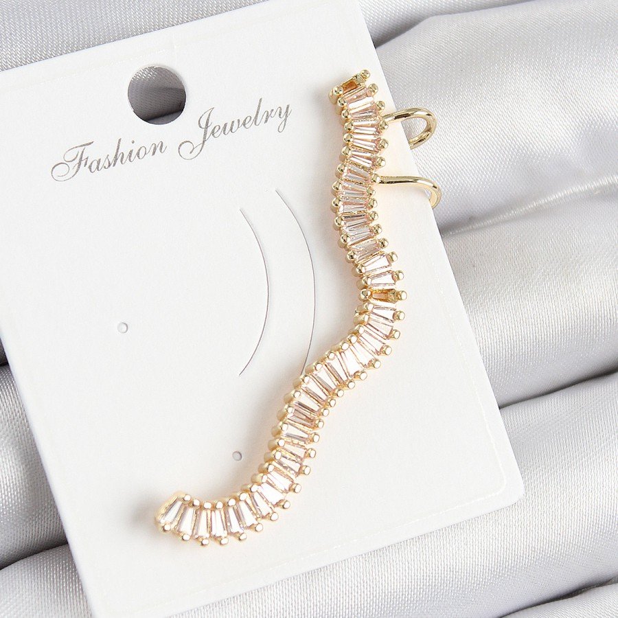 Brass Waterway Model Gold Color Right Cartilage Earring