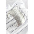 Brass Wire Wrapped Model Silver Color Women s Bracelet