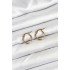 316L Steel Gold Color 12 mm Hoop Women's Earring