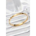 316L Steel Gold Color 65 mm Women s Handcuff Bracelet