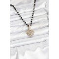 316L Steel Chain Crystal Beaded Heart Women s Necklace