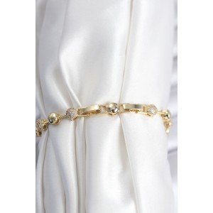 Brass VIP Series Gold Color Heel Model Women's Bracelet