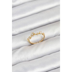 Brass Gold Color Manifest Women's Ring Brass Gold Color Manifest Women's Ring