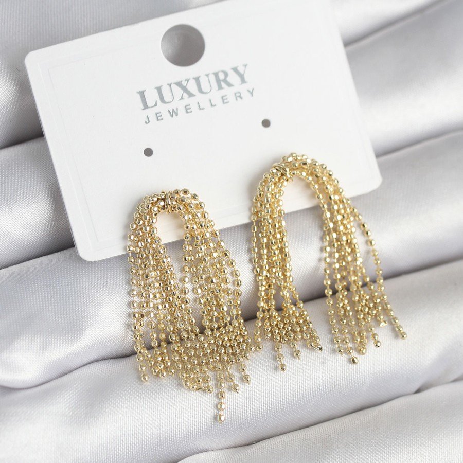 Brass Gold Color Pendant Women s Earrings Brass Gold Color Pendant Women s Earrings
