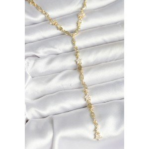 Brass Gold Color Women's Manifest Necklace