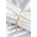 Brass Gold Color Star Model Women s Bracelet
