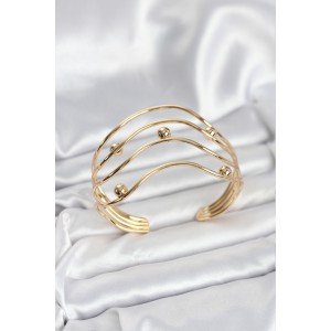 Brass Gold Color Women's Bracelet Brass Gold Color Women's Bracelet