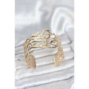 Brass Gold Color Vintage Model Women's Bracelet Brass Gold Color Vintage Model Women's Bracelet