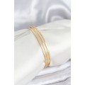 316L Steel Gold Color Silvery Model Ajda 65 mm Women s Bracelet