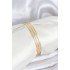 316L Steel Gold Color Silvery Model Ajda 65 mm Women's Bracelet