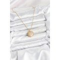 316L Steel Chain Gold Color Zircon Stone Heart Women s Necklace 316L Steel Chain Gold Color Zircon Stone Heart Women s Necklace