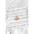 316L Steel Chain Gold Color Zircon Stone Butterfly Women s Necklace