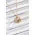 316L Steel Chain Gold Color Zircon Stone Butterfly Women's Necklace