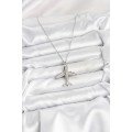 316L Steel Chain Silver Color Airplane Model Women s Necklace