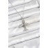 316L Steel Chain Silver Color Airplane Model Women's Necklace