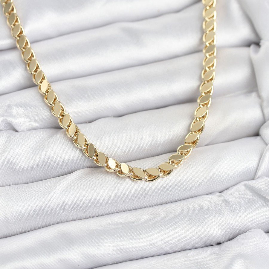 Xuping Gold Color Barley Necklace
