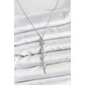 316L Steel Chain Silver Color Pole Star Energy Model Women s Y Necklace