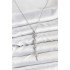 316L Steel Chain Silver Color Polar Star Energy Model Women's Y Necklace