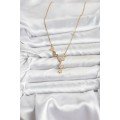 316L Steel Chain Gold Color Butterfly Model Women s Necklace